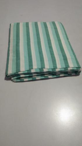 BEDSHEET STRIPE 90X108 2 PILLOW COVER